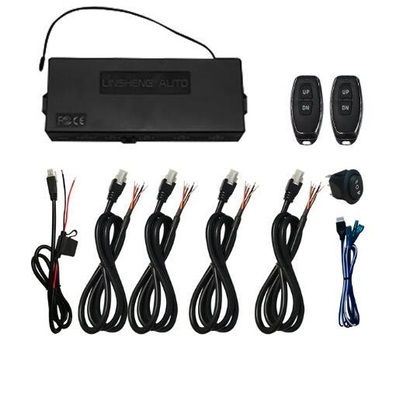 4-Way Electric Lifting Columns 24V DC hall Effect Remote Control Kit Synchronization