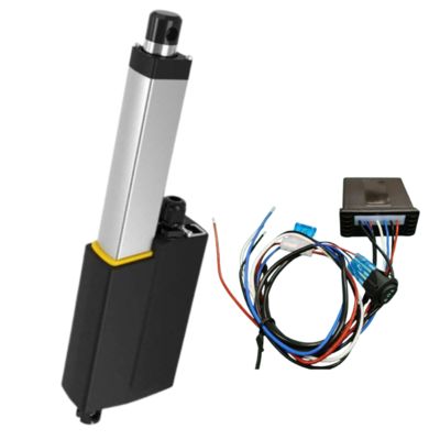 Compact and Silent 12V-24V DC Electric Linear Actuator with Manual Drive for Smooth and Precise Movement