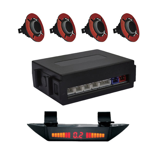 16mm Ultrasonic Truck Parking Sensors 0.3m Test Distance LED Display For Pick Up Truck
