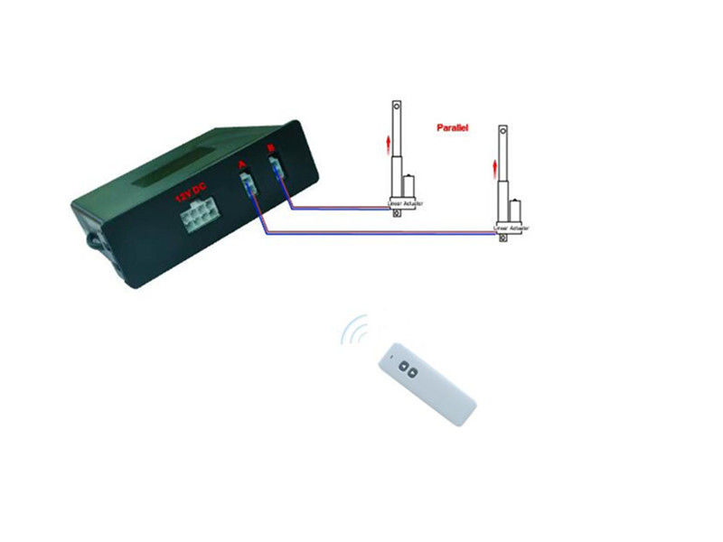 thumbnail interactive-video image 1 of Universal DC 12V Motor Remote Control - 200M Range 30A Wireless Controller For Linear Actuators, Pumps & Winches 1 of 6