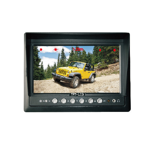 Trucks Rear View Backup Camera Parking System with 4 Rear Sensors