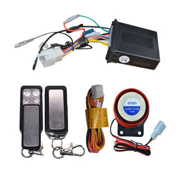 OEM Vehicle Security Alarm System 433MHz Waterproof IP66 Motorbike Anti Theft Alarm