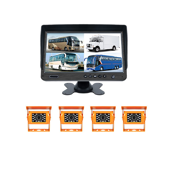 Universal CMOS Truck Rear View Camera System 7 inches TFT Color Monitor Backup Camera
