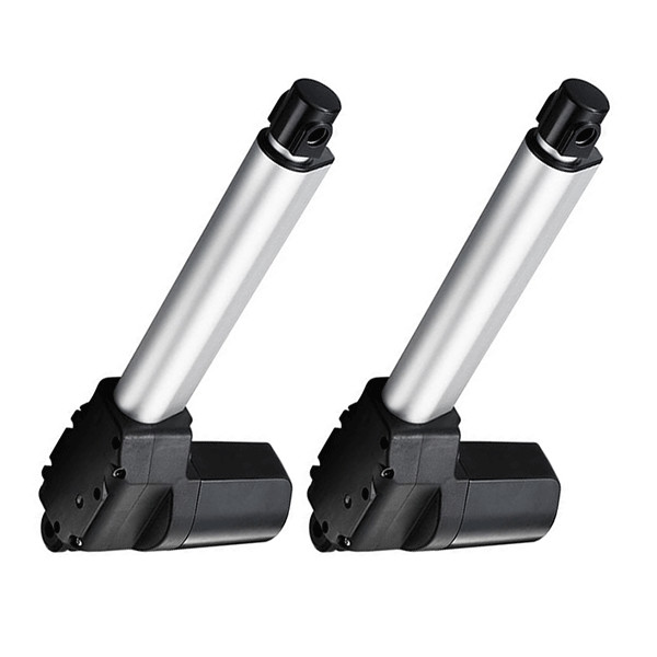 Black Grey 12 / 24 / 36VDC Electric Linear Actuators for 6000N Recliners Lifting Chairs