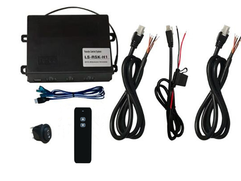 Synchronized Dual Linear Actuator Controller 12V-24V Remote & Wired Kit