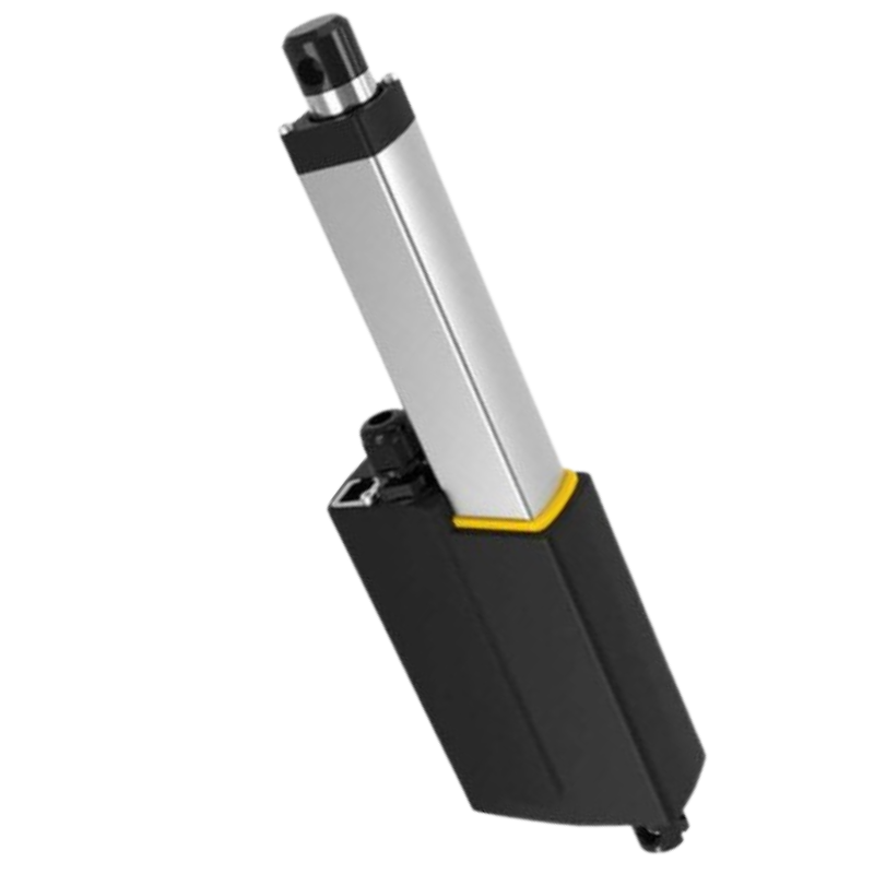 Compact and Silent 12V-24V DC Electric Linear Actuator with Manual Drive for Smooth and Precise Movement