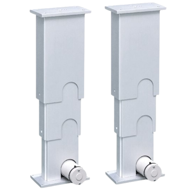 2000N 3-stage Telescopic DC Electric Cylinder Hall Effect Synchronization Control System