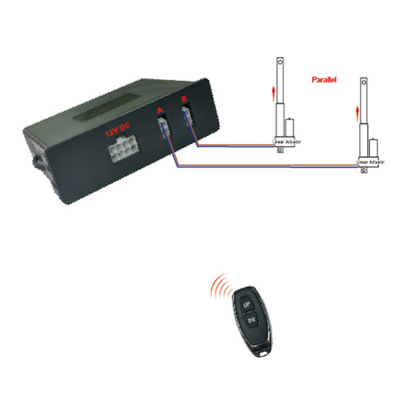 Max 30A Double Electric Linear Actuator Control Box NonMomentary